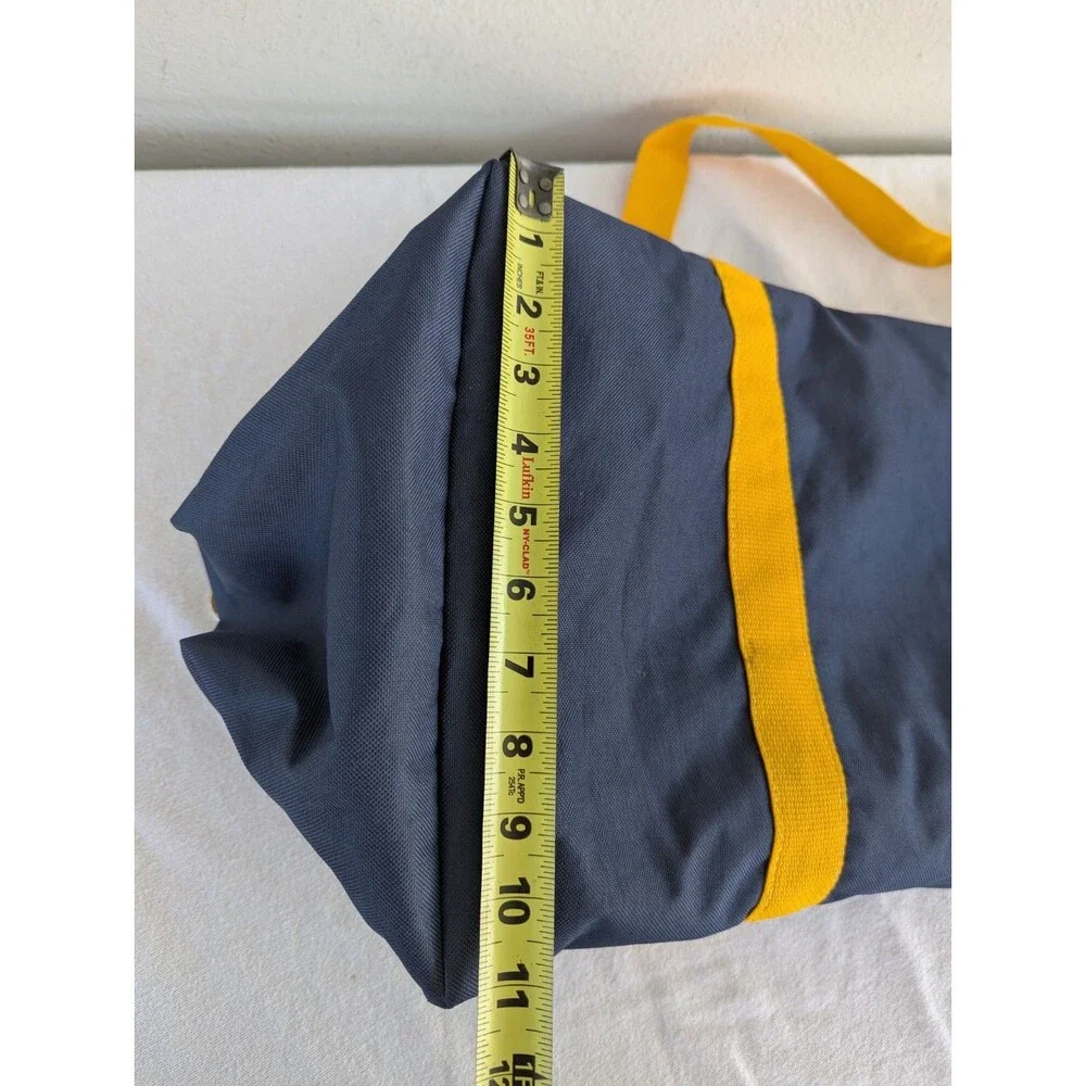 United Steelworkers Union Duffel Canvas Coated Navy Bag Local 8-957, Extra Large
